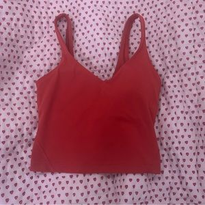 Lululemon Orange align tank